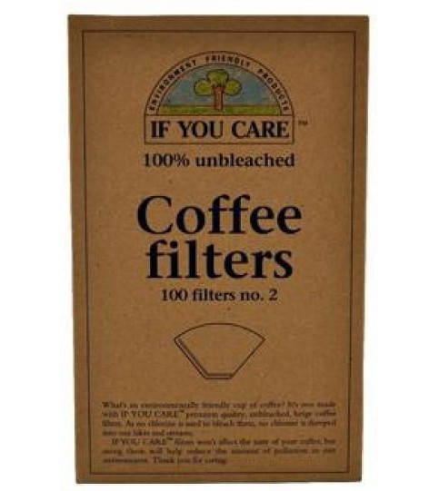 If You Care #2 Cone Brown Coffee Filter (1x100 CT)