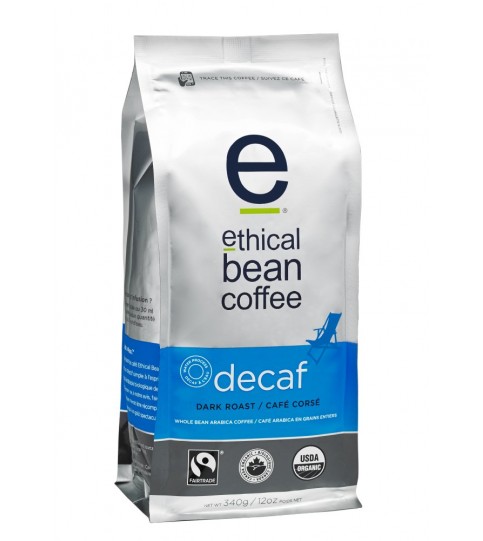 Ethical Bean DeCaf Dark Roast Coffee (6x12 Oz)