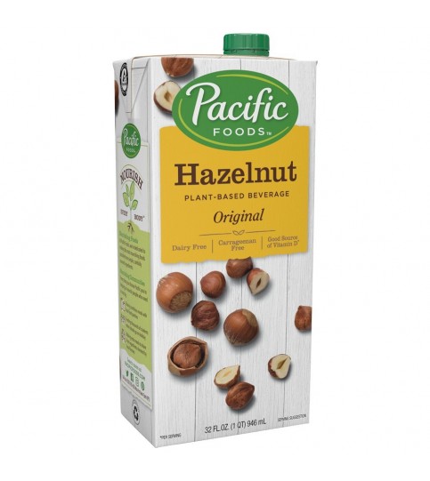 Pacific Natural Natural Nut Hazelnut Beverage (12x32 Oz)