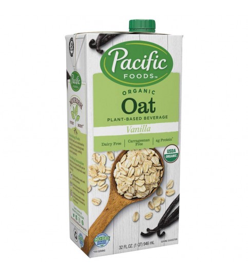 Pacific Natural Naturally Oat Vanilla Beverage (12x32 Oz)