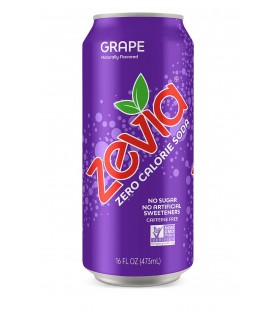 Zevia Nat Grape Soda (12x16OZ )