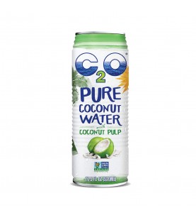 C2O Pure Coconut Water W/Pulp (12x17.5OZ )