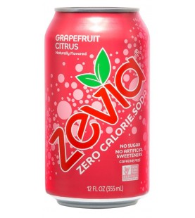 Zevia Grapefruit Citrus (4x6Pack )