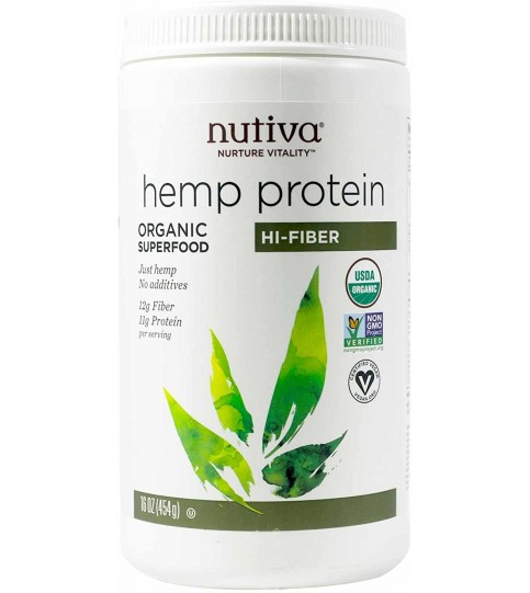 Nutiva Protein Powder (1x16 Oz)