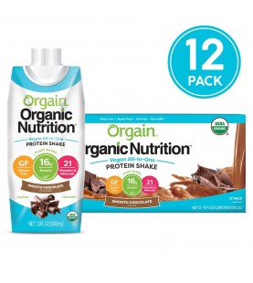 Orgain Shake, Smooth Chocolate Vegan (12X11 OZ)