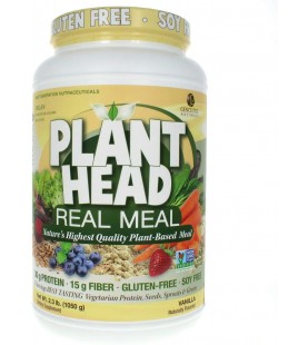 Genceutic Naturals Plant Head Real Meal Vanilla 2.3 lb