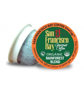 San Francisco Bay Coffee One Cup Organic Rainforest Blend (6X4.65 OZ)