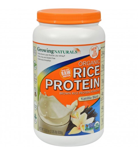 Growing Naturals Rice Protein Van (1x32.8OZ )