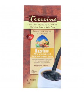 Teeccino Hazelnut Herbal Coffee (6x11 Oz)