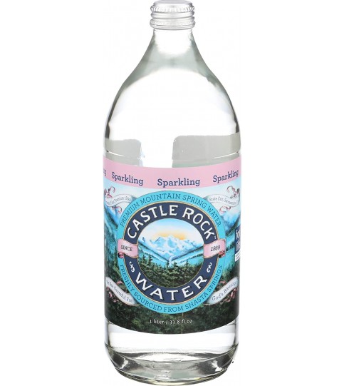 Castle Rock Water Sparkling Water (12x33.8 OZ)