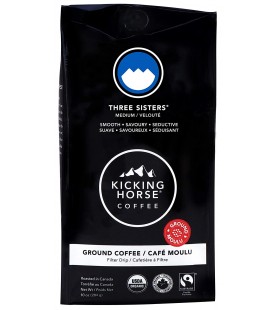 Kicking Horse Coffee Three Sisters Coffee Medium Roast (6x10 OZ)