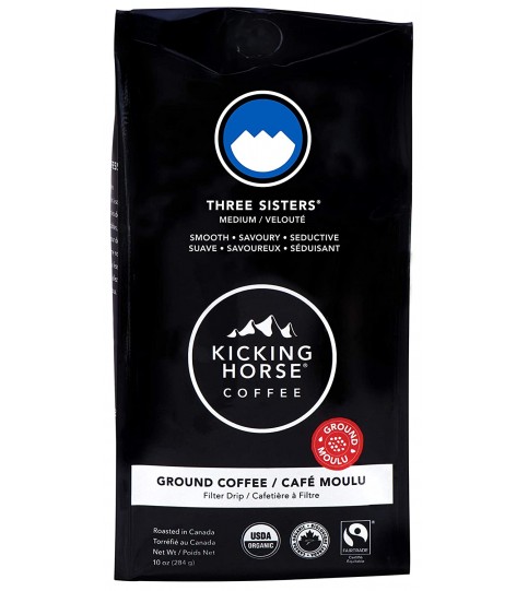 Kicking Horse Coffee Three Sisters Coffee Medium Roast (6x10 OZ)