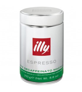 illy Decaf Medium Roast Ground Coffee (6x8.8 OZ)