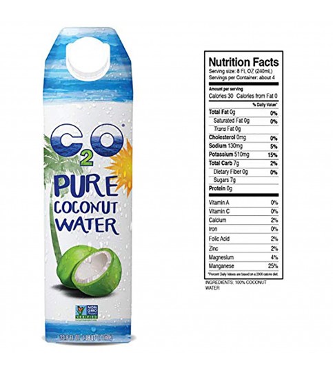 C2O Pure Coconut Water (12x33.8OZ )