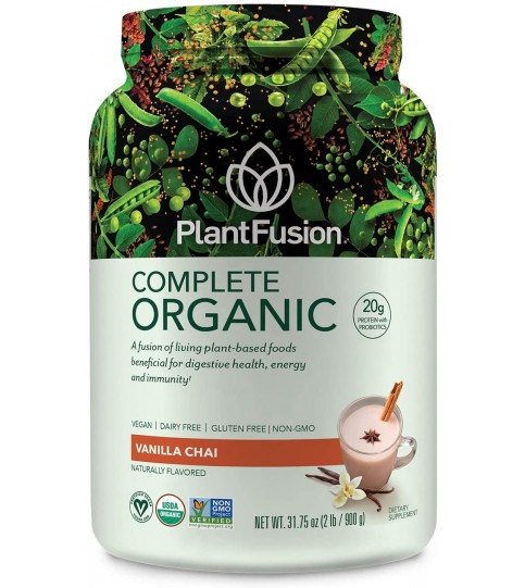 PlantFusion Plant Protein Organic Vanilla Chai 2 lb