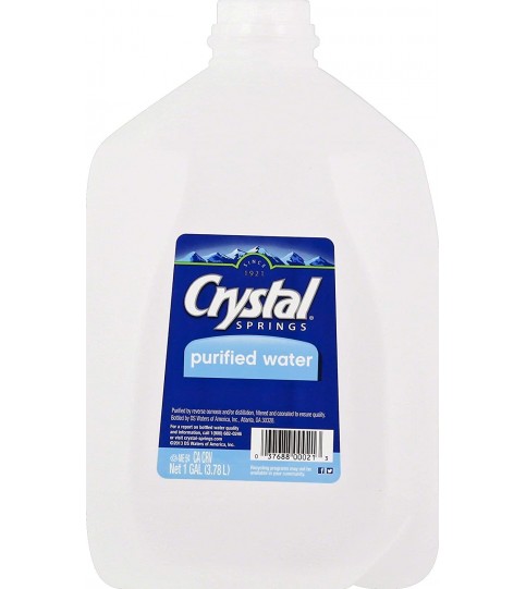 Crystal Springs Purified Drink Water (6x128OZ )