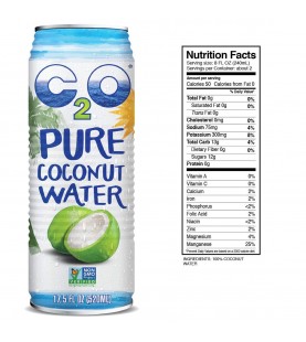 C2O Pure Coconut Water (12x17.5 Oz)