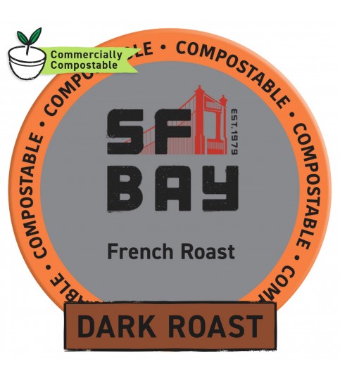 San Francisco Bay Coffee Onecup French Roast (6X4.65 OZ)