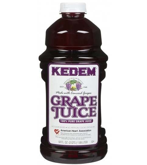 Kedem Grape Juice Concord (8x64OZ )