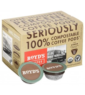 Boyds Coffee Red Wagon Single Cup Pods (6x12 CT)