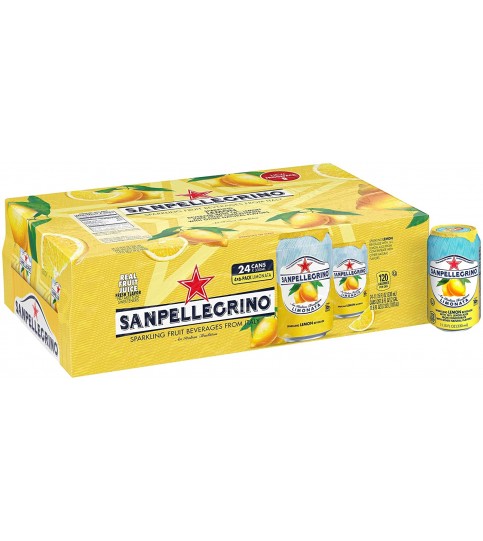 San Pellegrino All Natural Limonata Lemon Sparkling (4x6 Pack)