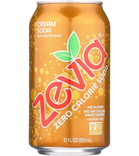 Zevia Creme Soda (4x6Pack )