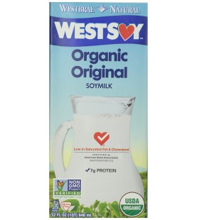 Westsoy Original Organic Soymilk (12x32 Oz)