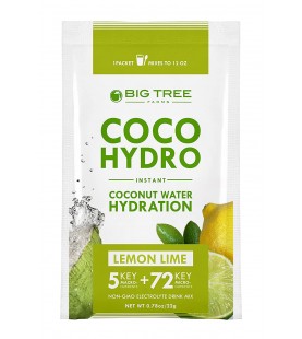 Cocohydro Lemon lime Coconut Water Mix Ss (15x0.78OZ )