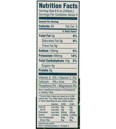 Harvest Bay Coconut Water (12x33.8OZ )