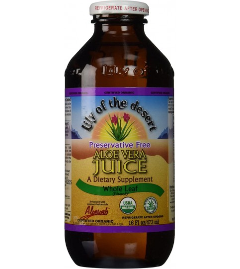 Lily Of The Desert Whole Leaf P Aloe Vera Juice (1x16 Oz)