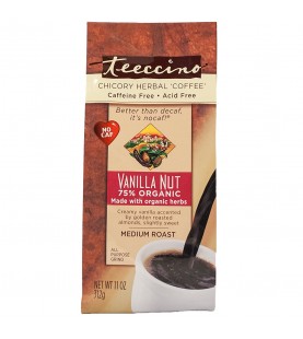 Teeccino Vanilla Nut Herbal Coffee (6x11 Oz)