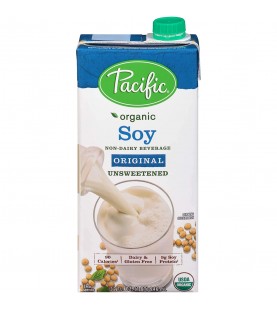 Pacific Natural Foods Soy Milk Un Sweet (12x32OZ )