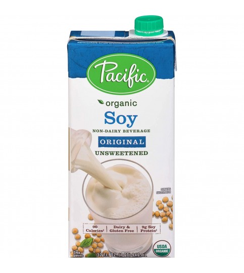 Pacific Natural Foods Soy Milk Un Sweet (12x32OZ )