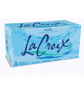 Lacroix Pure Sparkling Water (3x8Pack )