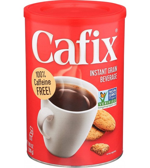 Cafix Instant Beverage Coffee Substitute All Natural (6x7Oz)