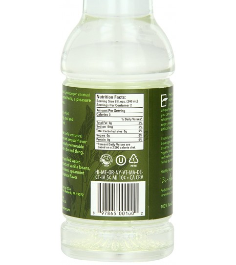 Ayala Lemongrass Mint Vanilla Herbal Water (12x16 Oz)