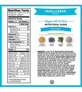 Orgain Sweet Vanilla Bean, Vegan (12X11 OZ)