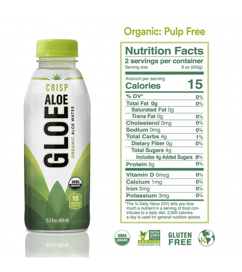 Aloe Gloe Original Crisp Alo (12x15.2OZ )