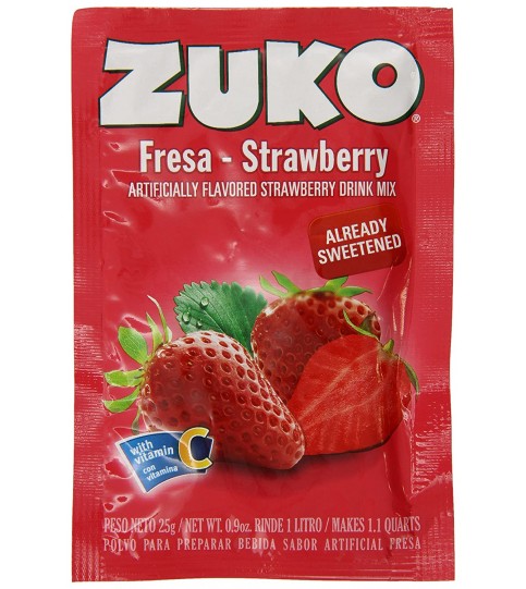 Zuko Strawberry Drink Mix (96x0.9 OZ)