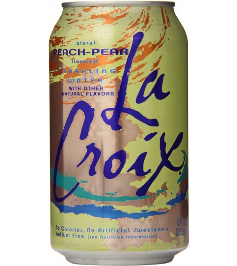 Lacroix Sparkling Water Pch/Pear (2x12Pack )