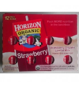 Horizon 1% Straw Clbpk (1x12Pack )