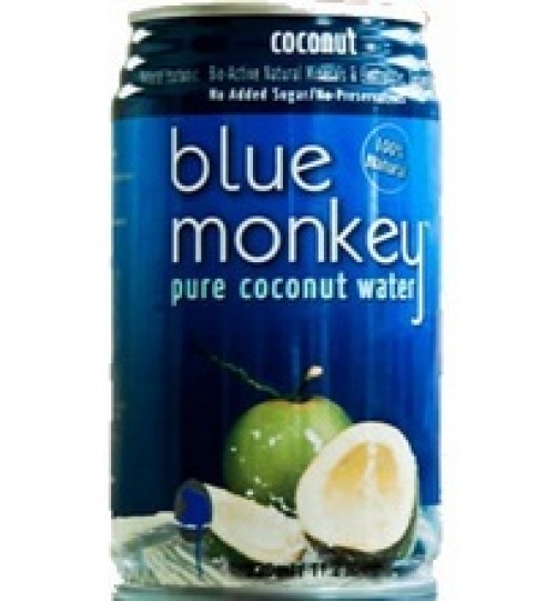 Blue Monkey 100% Natural Coconut Water (24x11.2 Oz)