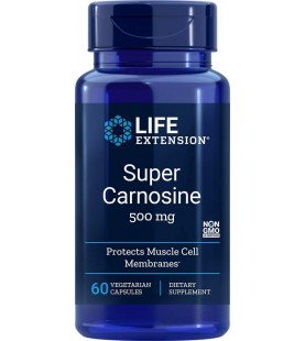 Life Extension Super Carnosine 500mg, 60 Capsules