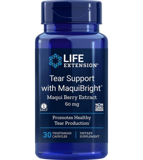 Life Extension Tear Support with Maquibright 60 mg, 30 Capsules