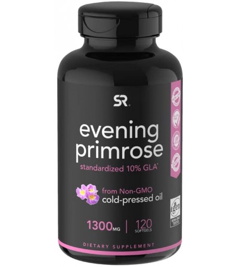 Evening Primrose Oil (1300mg) 120 Liquid Softgels