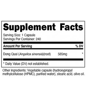 Nutricost Dong Quai 565mg, 240 Capsules