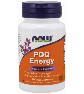 NOW Supplements, PQQ Energy, 30 Veg Capsules