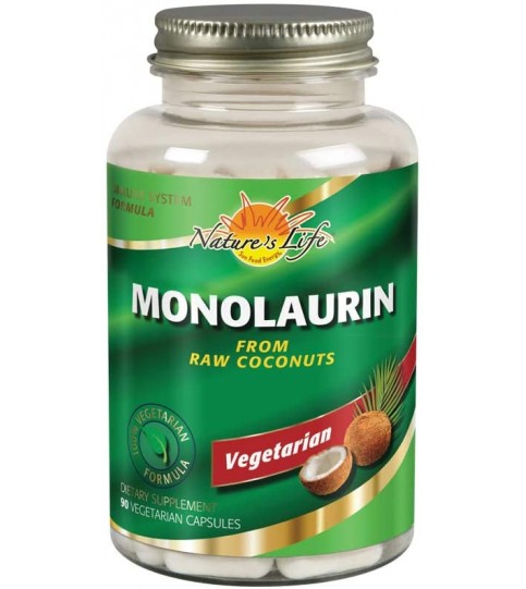 Nature's Life Monolaurin Capsules, 990 mg, 90 ct