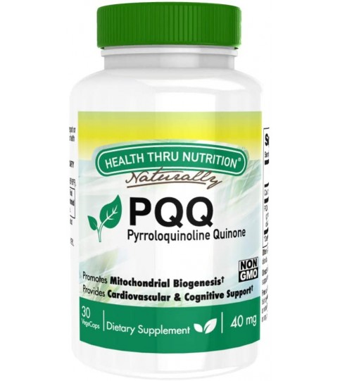 PQQ 40mg 30 Vegecaps (Pyrroloquinoline Quinone)