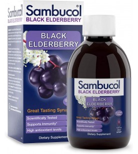 Sambucol Black Elderberry Syrup Original Formula, 7.8 Ounce Bottle